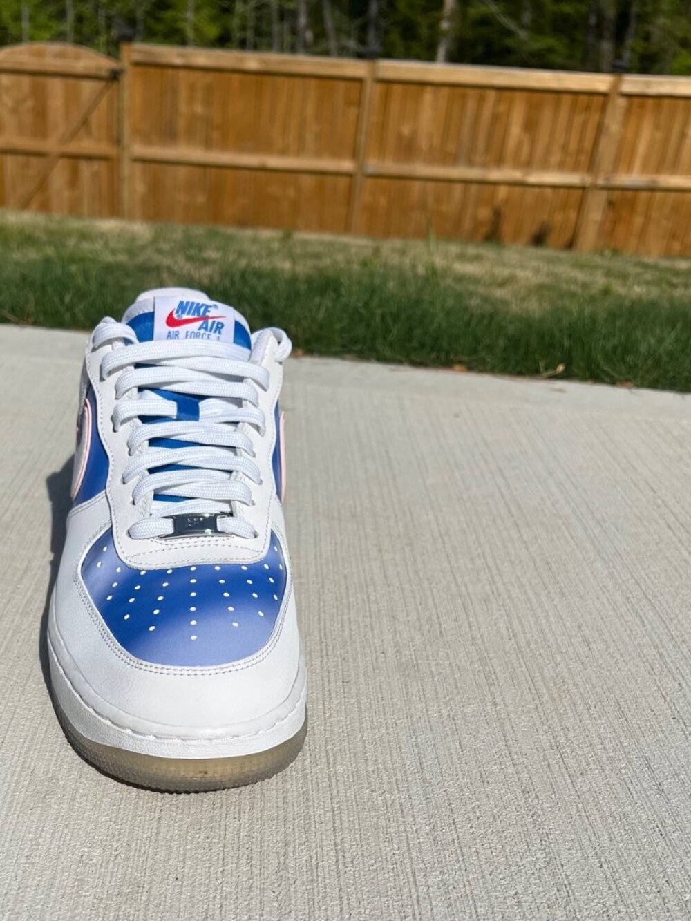 Nike air force 1 low New Jersey Nets hardwood classics 100% authentic - Picture 7 of 14